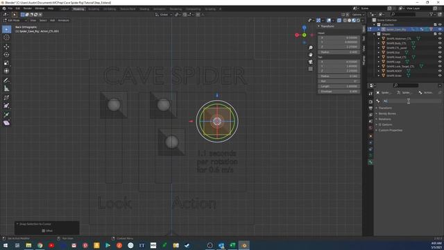 Making a Minecraft Mob in Blender Part 8 - Control Panel смотреть онлайн