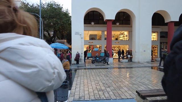 Walking In Streets Of Thessaloniki. Beautiful Greek City 🇬🇷 - 4K Walking Tour