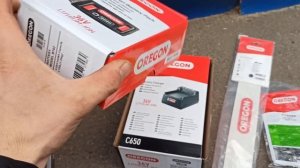 Аккумуляторная пила OREGON CS 300 на 36V и шиной 40см