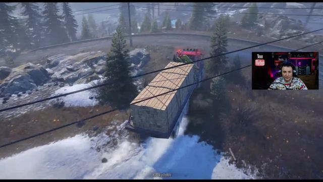 SnowRunner: МЭН (США). Поручение - Путь к заводу! смотреть онлайн