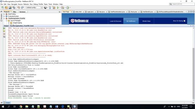 Real Time Face Detection & Recognition Jade Based Java Agent DEvelopment Framework Demo смотреть онлайн