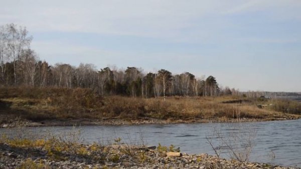 С Галей на Ангаре