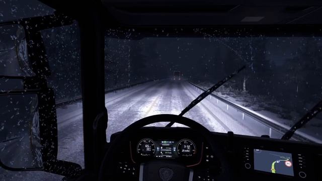 ETS2 1.38 Scania S770 New Gen | V8 Stock Sound - Real Dashboard - Frosty Winter | 34-Tonne Transpor смотреть онлайн