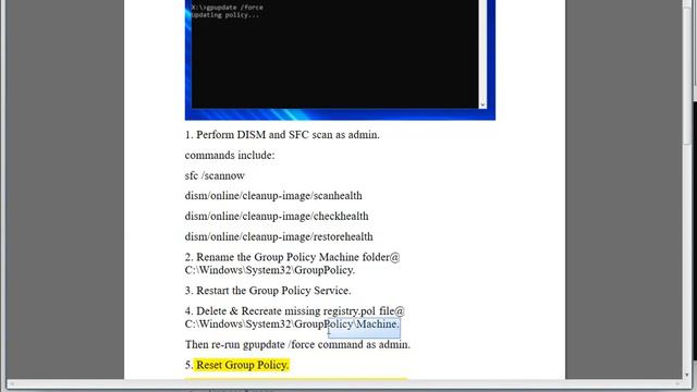 Fix GPUpdate Force Not Working On Windows