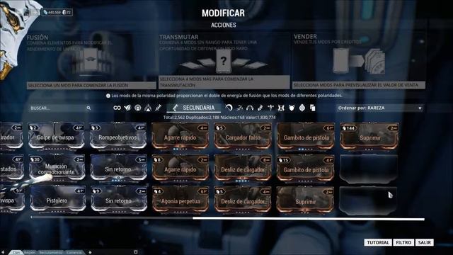 Warframe - 4 Miniguia de mods cobre смотреть онлайн