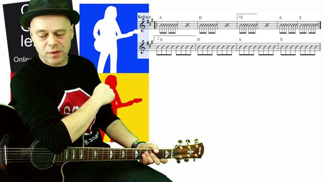 Living Next Door To Alice Smokie Guitar Lesson Gitarre Lernen 🎸