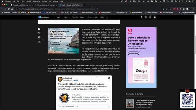 ⚠️🚨 FALHA CRÍTICA MacOS SONOMA 14.0 RC 👉 SEUS DADOS EM RISCO 😱😱 смотреть онлайн