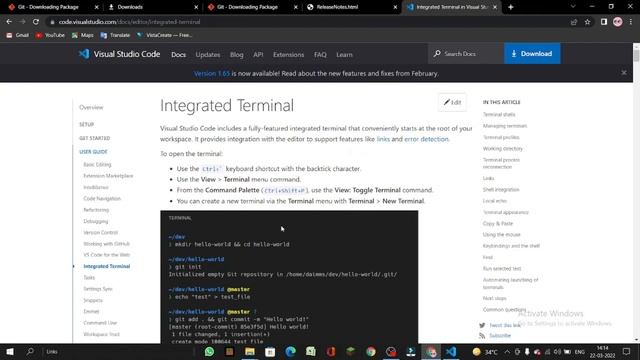 Installing and Integrating Git bash with VS code || By ProgrammerAAA смотреть онлайн