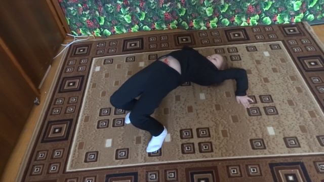 Домашние тренировки #гимнастика смотреть онлайн