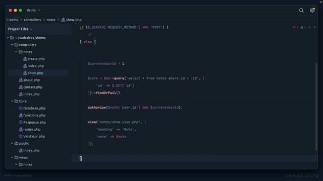 PHP For Beginners, Ep 32 - Handle Multiple Request Methods From a Controller Action? смотреть онлайн