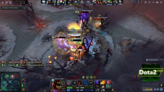 Arteezy загнанный в угол соло делает RAMPAGE смотреть онлайн