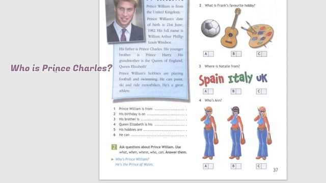 SPOTLIGHT 5 WORKBOOK стр.37\\ Рабочая тетрадь 5 класс//Английский в фокусе 5 класс смотреть онлайн