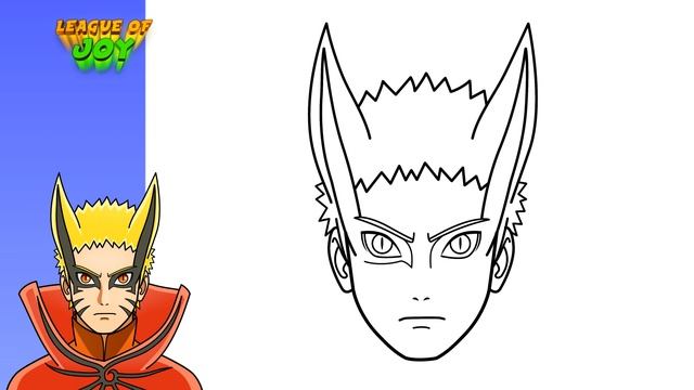 How to DRAW NARUTO Baryon Mode смотреть онлайн