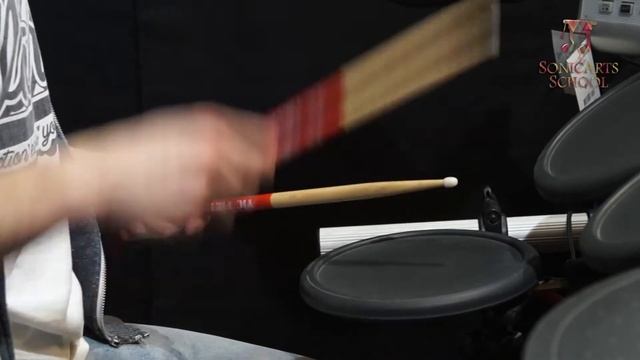 Видеоуроки игры на барабанах от «Sonic Arts School». Выпуск 01. смотреть онлайн