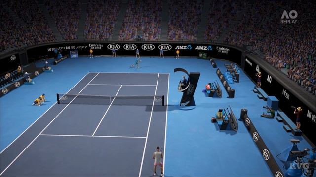 AO International Tennis Vs AO Tennis 2 - Gameplay Comparison (PC HD) [1080p60FPS]