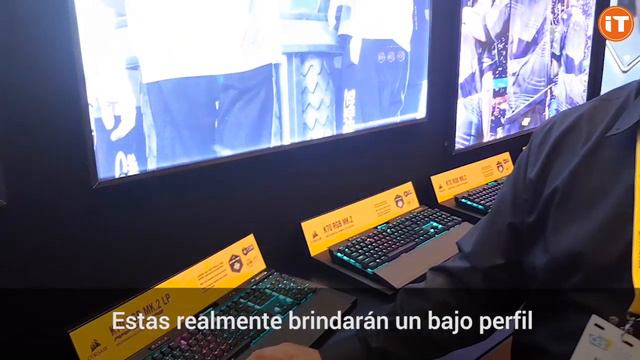 #ITSitioEnCES2019 - Teclado K70 RGB MK.2 Low Profile de Corsair смотреть онлайн