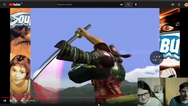 NG и Вова смотрят историю серии soulcalibur #2 смотреть онлайн