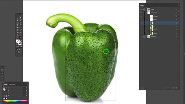 Adding Texture to a Gradient Mesh in Adobe Illustrator смотреть онлайн