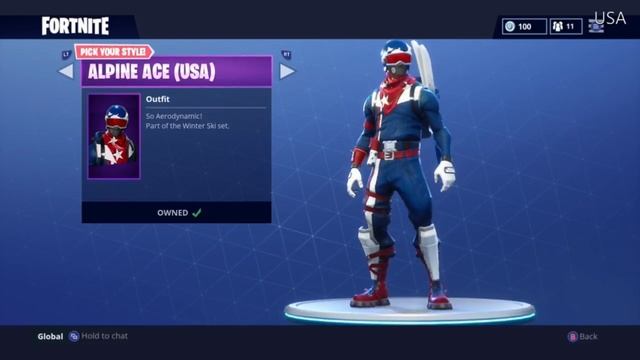 TOP 5 ALPINE APE SKI SETS IN FORTNITE смотреть онлайн