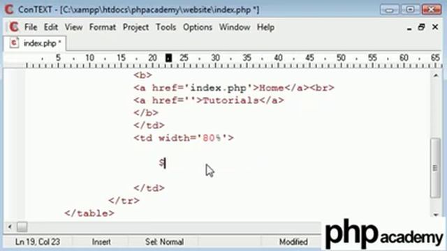 PHP Tutorials- Dynamic_pages (Part 1) смотреть онлайн