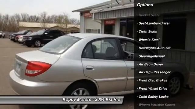 2004 Kia Rio Twin Cities 10736 смотреть онлайн