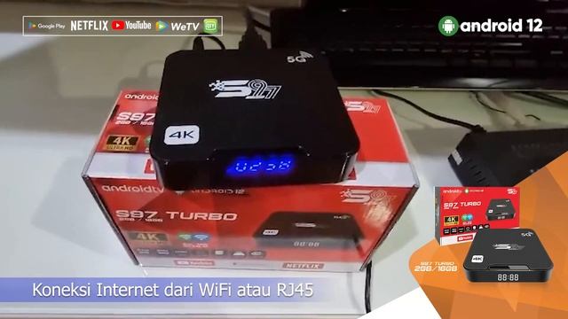 Android TV BOX S97 Turbo - Ram 2GB Rom 16GB смотреть онлайн