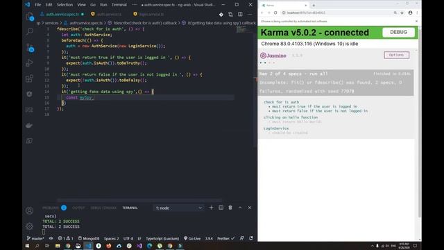 Testing Services With DI Using Spies | Master Unit Testing For Angular Framework смотреть онлайн