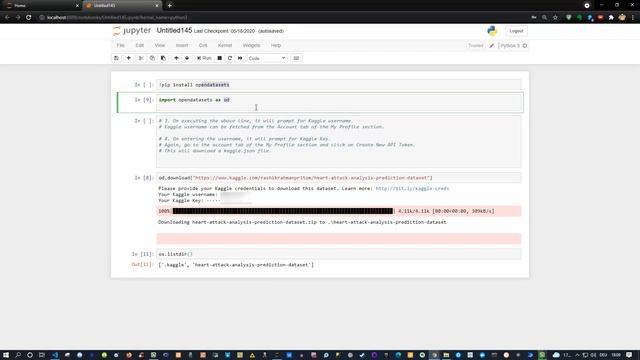 How to easily download kaggle datasets into jupyter notebook смотреть онлайн