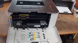 How to reset Samsung CLX CLP 310/320/360 Drum Unit
