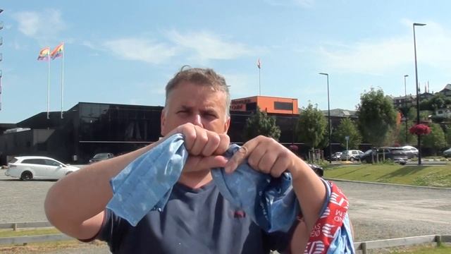 Как "сделать" шапочку из платка, повязки на голову, буффа смотреть онлайн