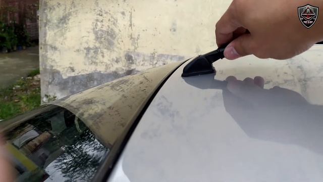 How to Install After Market Antenna of Nissan Almera 2016 смотреть онлайн