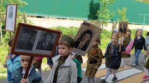 Бессмертный полк в детском саду 2023