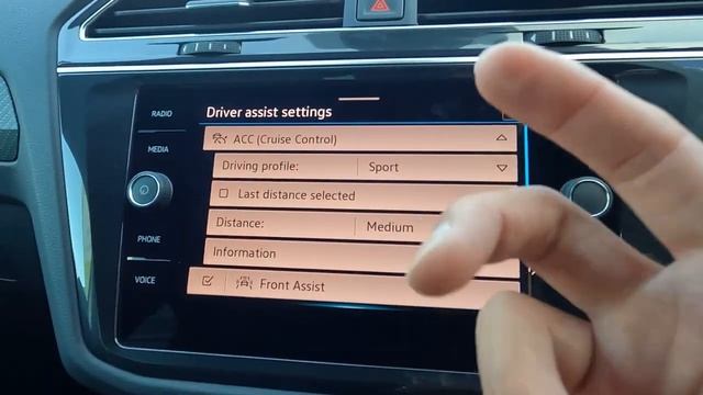 VW Driver Assist Tutorial -- How To Use ACC, Travel Assist, Lane Assist, Side Assist And More!!!