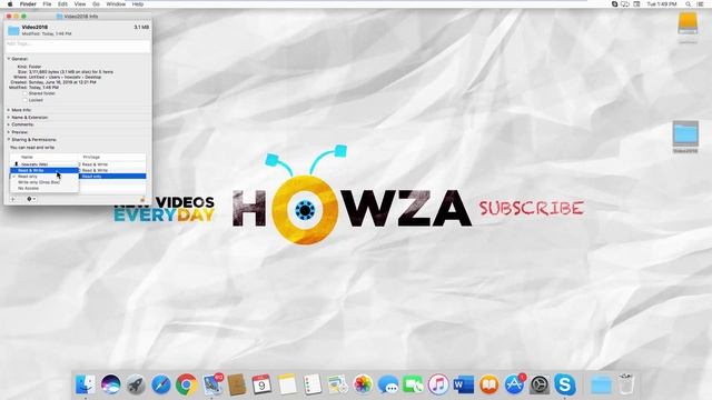How to Change Permissions for Files and Folders in macOS смотреть онлайн