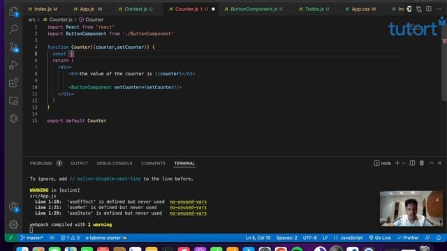 useContext Hook in React JS | Learn React JS | React JS Tutorial for Beginners | Tutort Academy смотреть онлайн