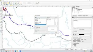Ситуационная схема в QGis