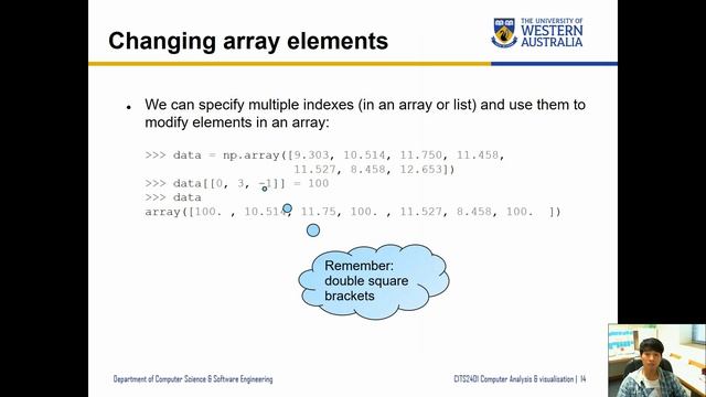 CITS2401 - 9.1. NumPy data structure смотреть онлайн