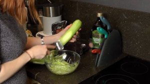 Рецепт спагетти из кабачка