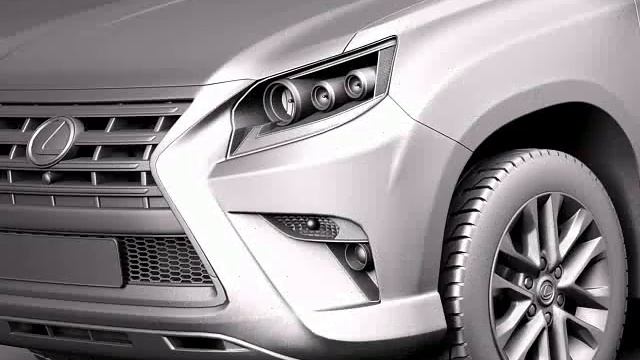Lexus GX460 2014 3D model from CGTrader.com смотреть онлайн