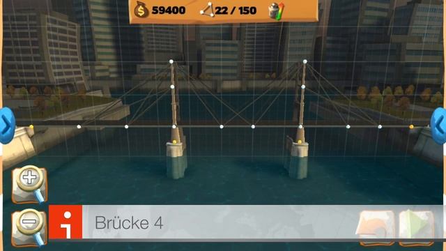 Bridge Constructor Playground - Lösung Level 4 Key Mahooti Brücke 1-8 (iphone, ipad, iOS, Android) смотреть онлайн