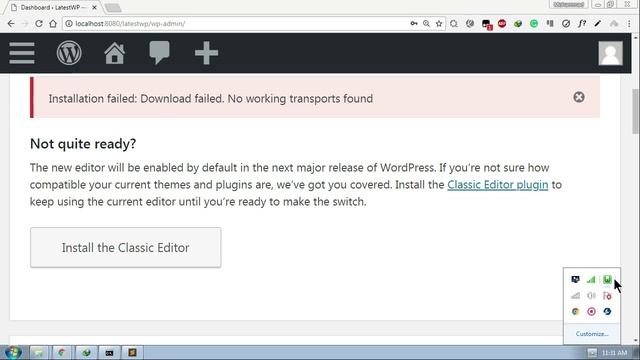 Solved: Installation failed Download failed No working transports found смотреть онлайн