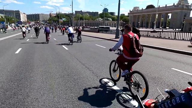 Велофестиваль Москва 2022. // Moscow Cycling Festival 2022. смотреть онлайн
