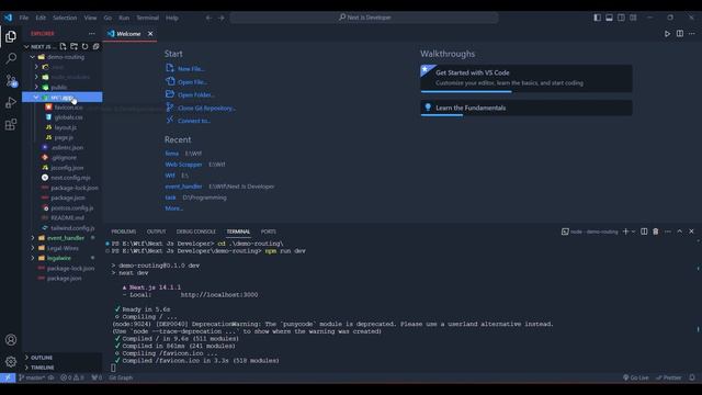 Page Routing in Next.js 14 || What is the Routing #nextjs14 смотреть онлайн