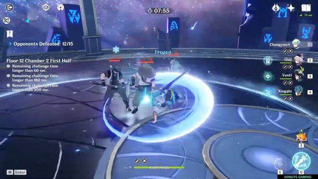 FLOOR 12 SPIRAL ABYSS 9-STARS GUIDE - Genshin Impact смотреть онлайн