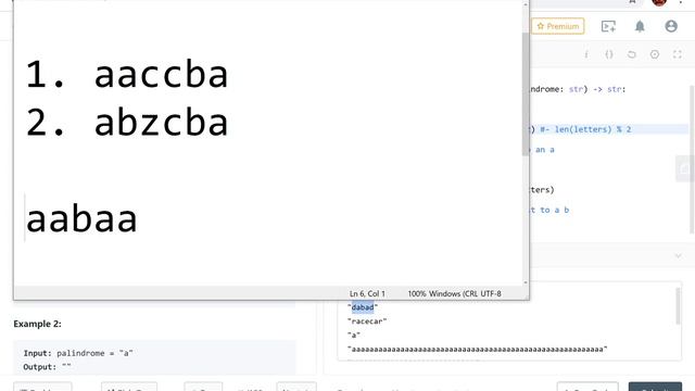 LeetCode 1328 - Break a Palindrome смотреть онлайн