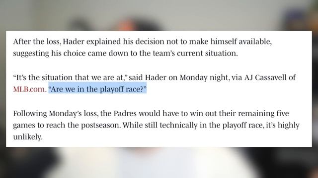 Wander Franco Will NEVER PLAY AGAIN!? Josh Hader Signs Historic Deal (MLB Recap)