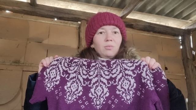 Лопапейса из кашемира, что вяжу, неприятности с пряжей/ январь 2023 смотреть онлайн