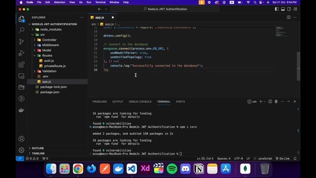 Creating the APP and Testing it - NodeJs Tutorial 17 смотреть онлайн