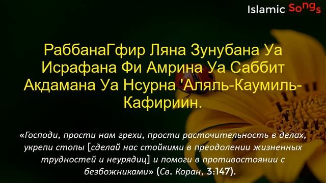 Дуа от трудностей, проблем, о прощении и уверенности смотреть онлайн