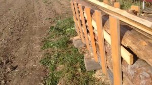 Приспособление для распиловки дров и отходов от пилорамы.